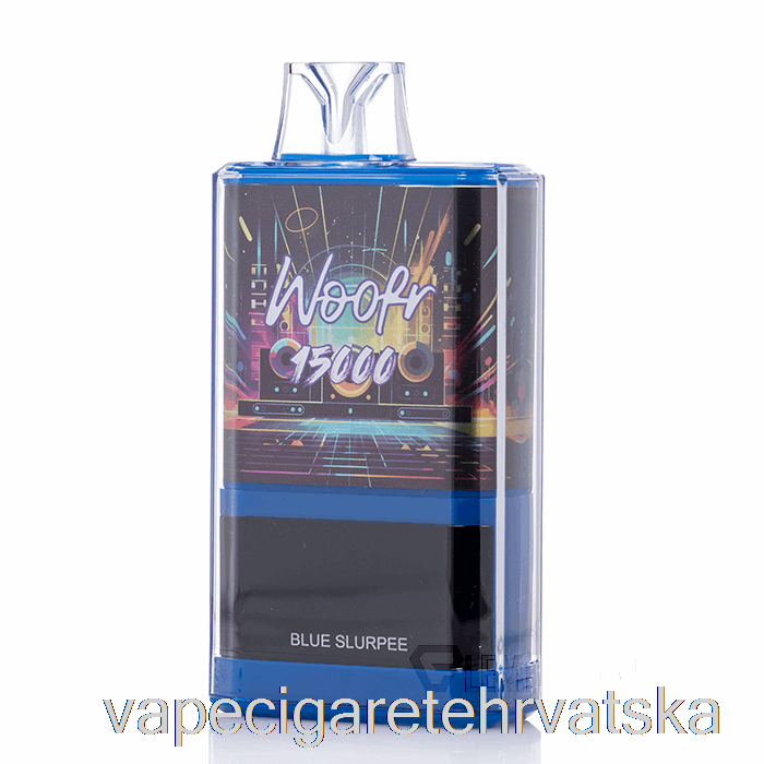 Vape Hrvatska Woofr 15000 Disposable Blue Slurpee